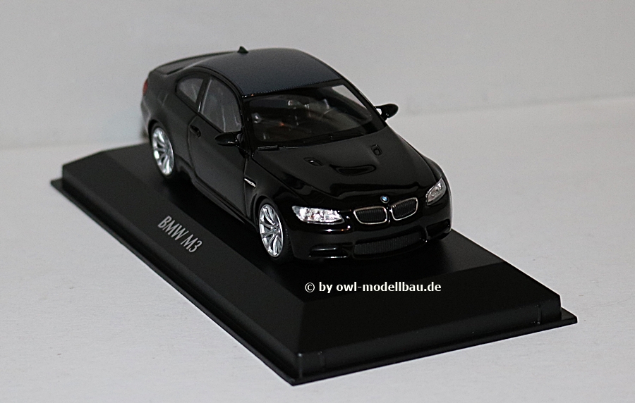 Maxichamps 940026320 - BMW M3 (E92) – 2008 – schwarz. 1:43