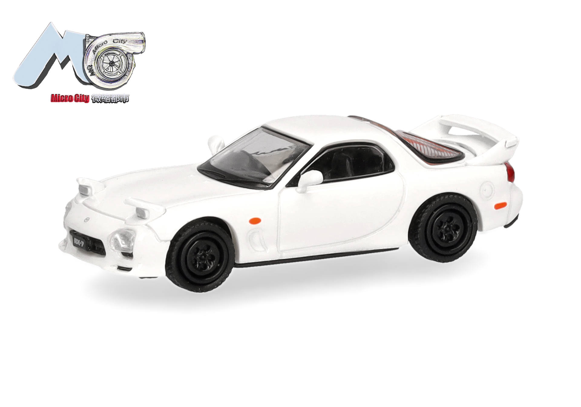 Herpa MicroCity 87MC000152 | Mazda RX-7 | weiß | Rechtslenker | 1:87