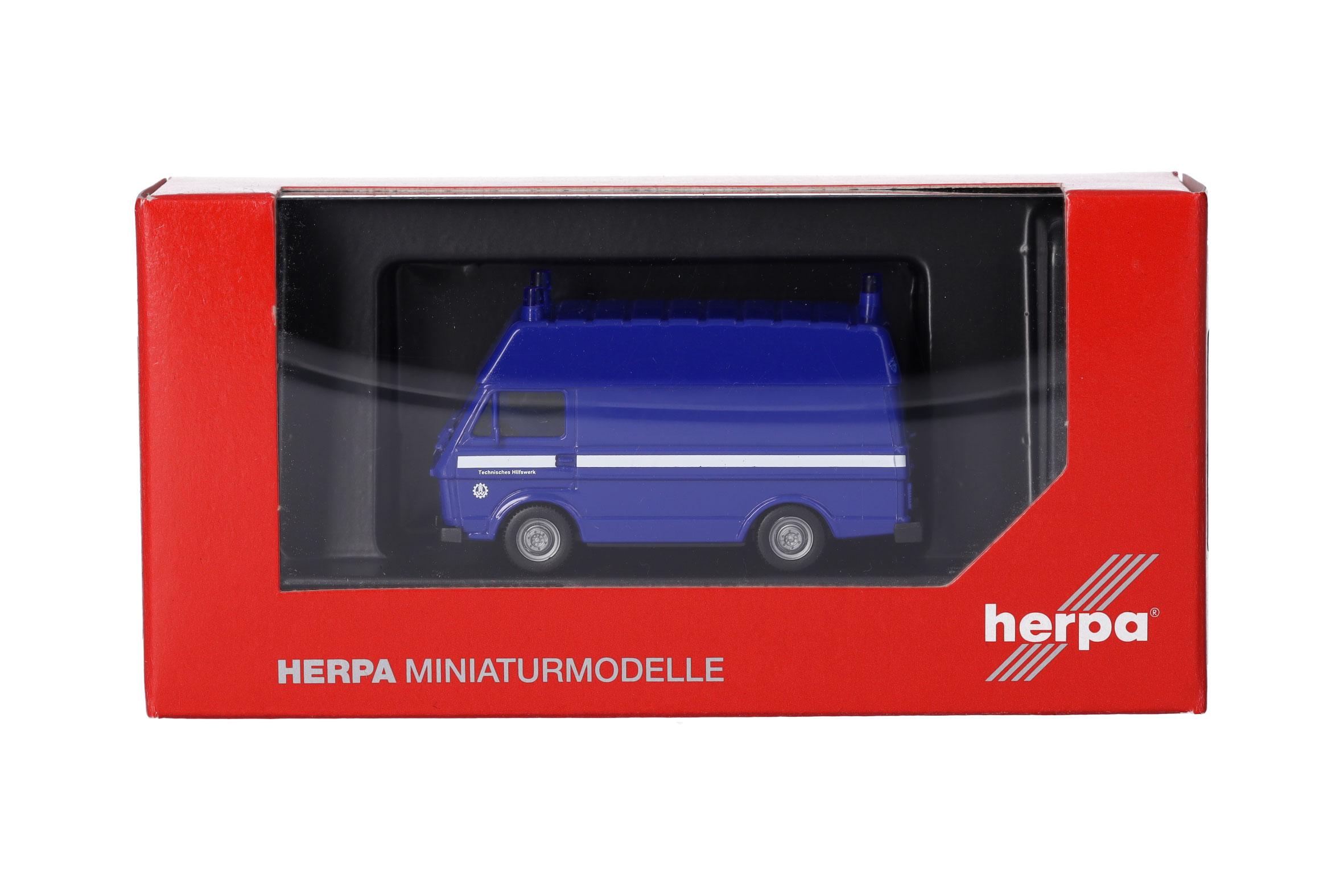 Herpa 097628 |  VW LT Kastenwagen Hochdach | THW | 1:87