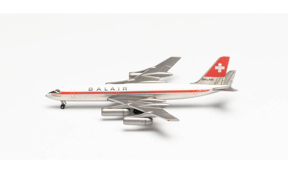 Herpa Wings 535175 - Balair Convair CV-990 - Coronado – HB-ICH. 1:500