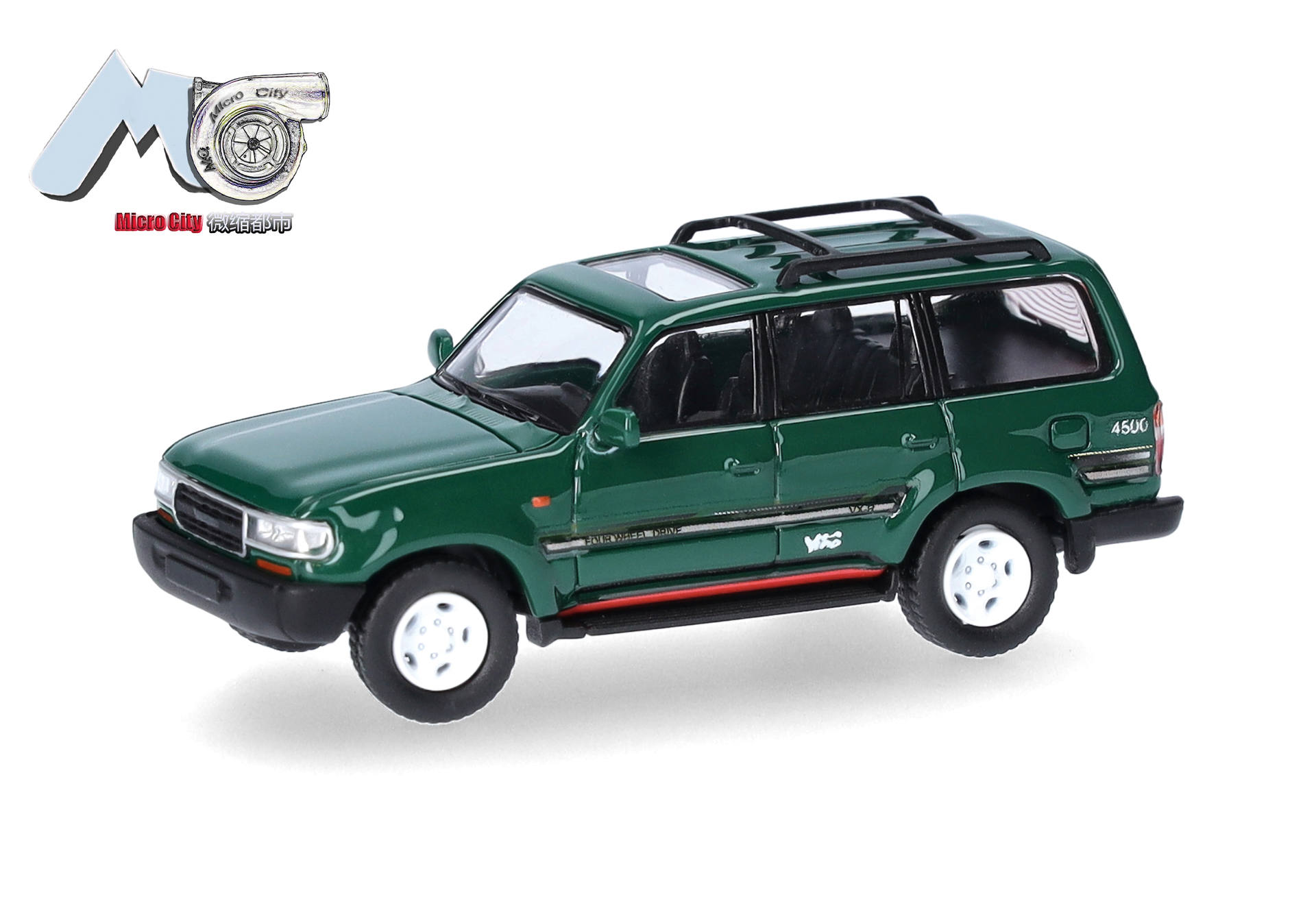 Herpa MicroCity 87MC000125 | Toyota Landcruiser 80 | grün | 1:87
