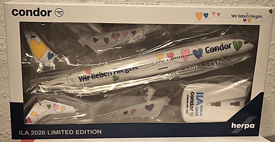 Herpa Wings SF 613576 | Condor | Boeing 757-300 "Willi" | D-AIMH | ILA 2026 | 1:200