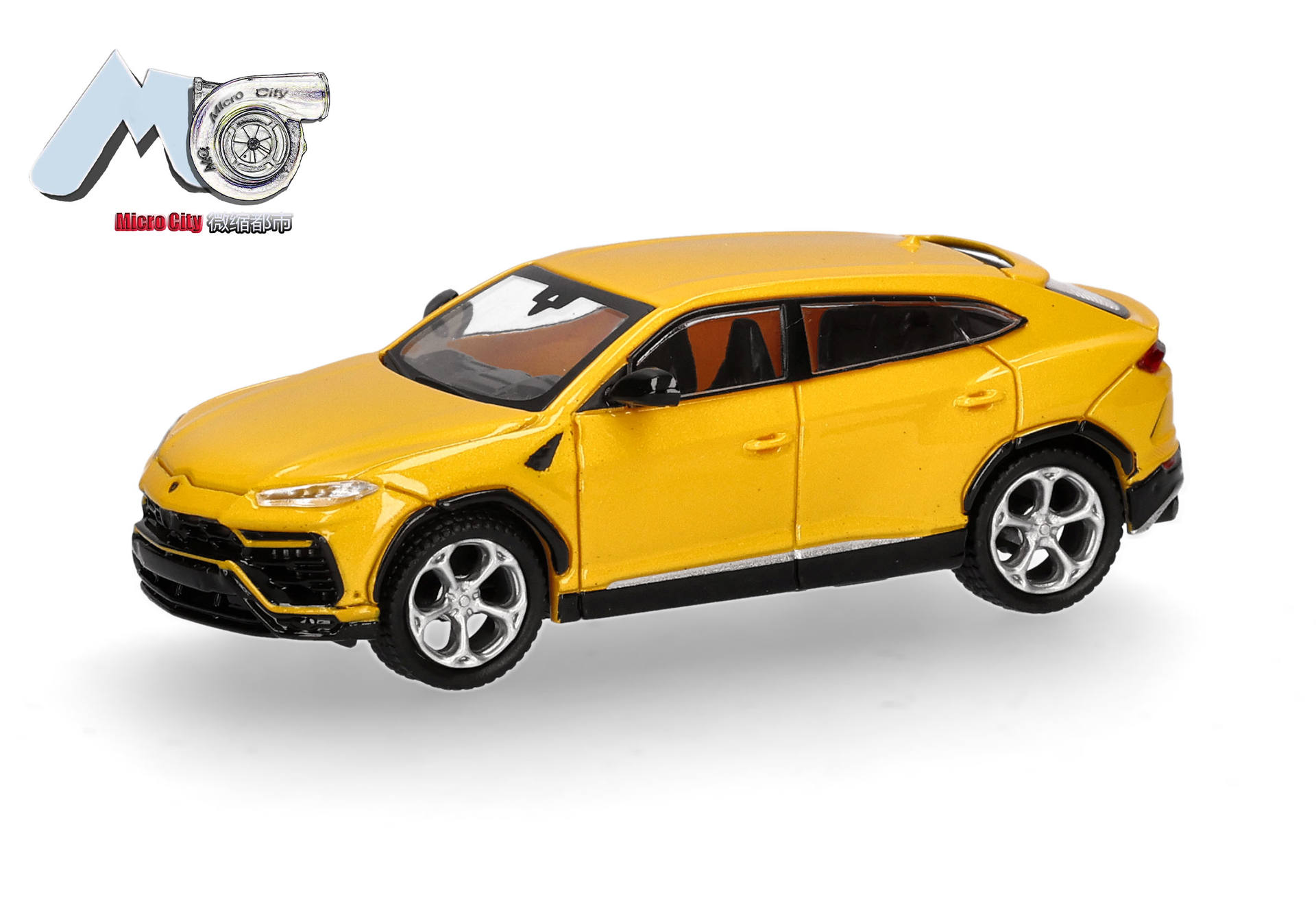 Herpa MicroCity 87MC000107 | Lamborghini Urus | gelb | 1:87