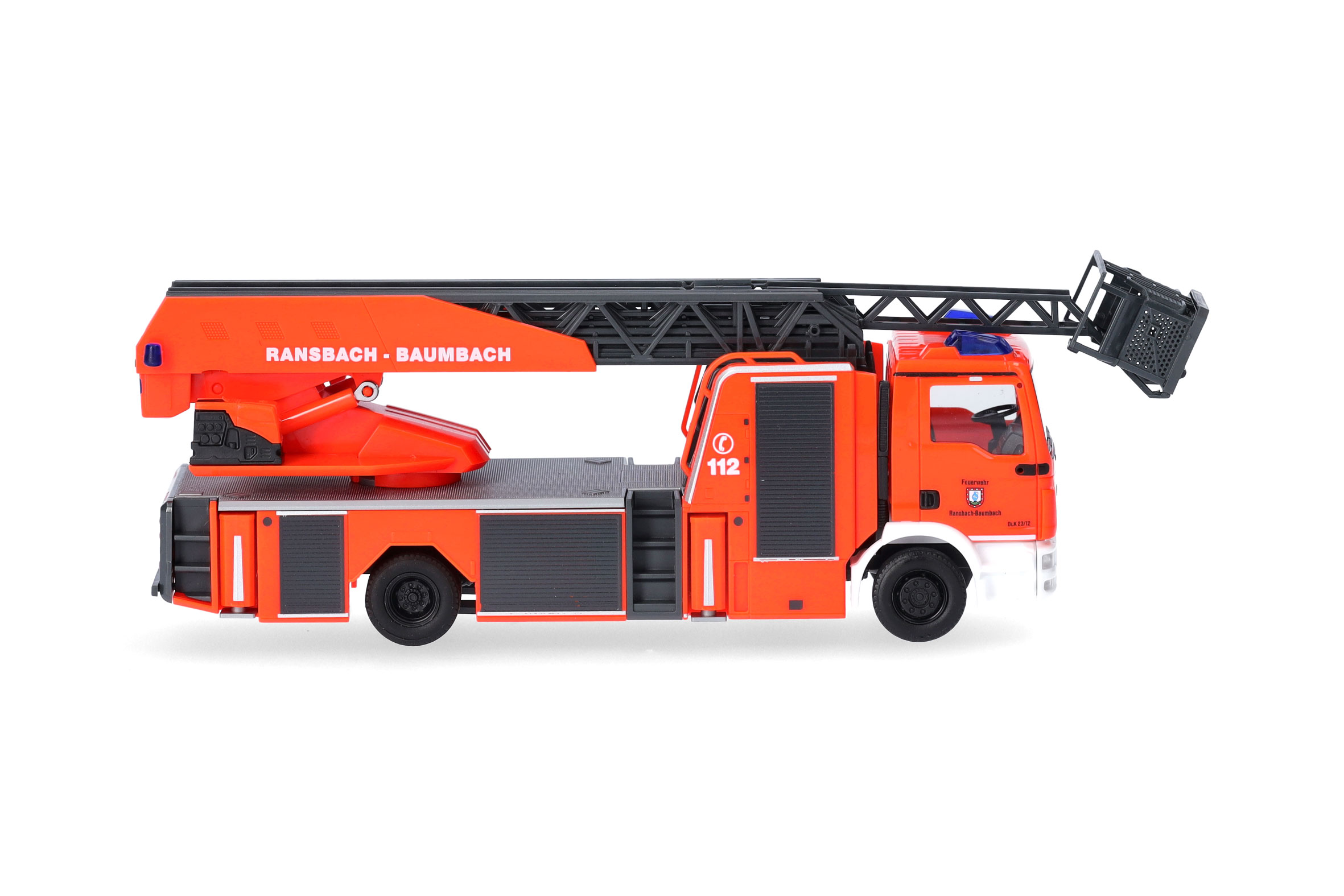 Herpa 097772 | MAN TGM Drehleiter | Feuerwehr Ransbach-Baumbach | 1:87