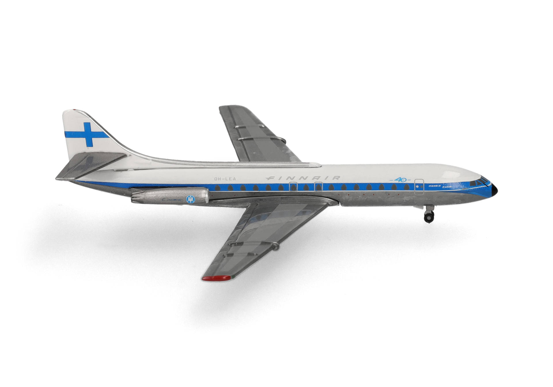 Herpa Wings 538510 | Finnair Sud Aviation Caravelle | OH-LEA | 1:500