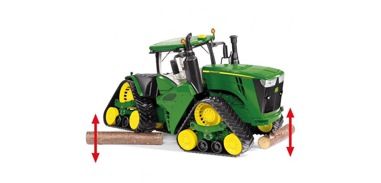 Wiking 077849 Die-Cast Modell - John Deere 9620RX. 1:32
