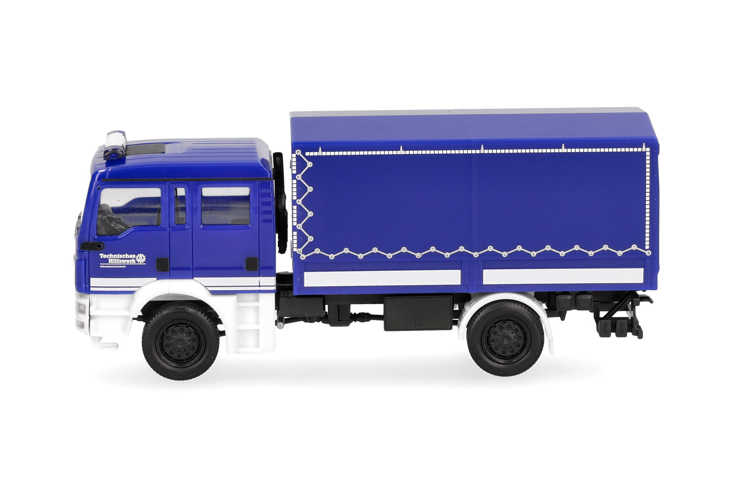 Herpa 962254 | MAN TGM Mehrzweckkraftwagen (MzKW) | THW Ansbach | 1:87