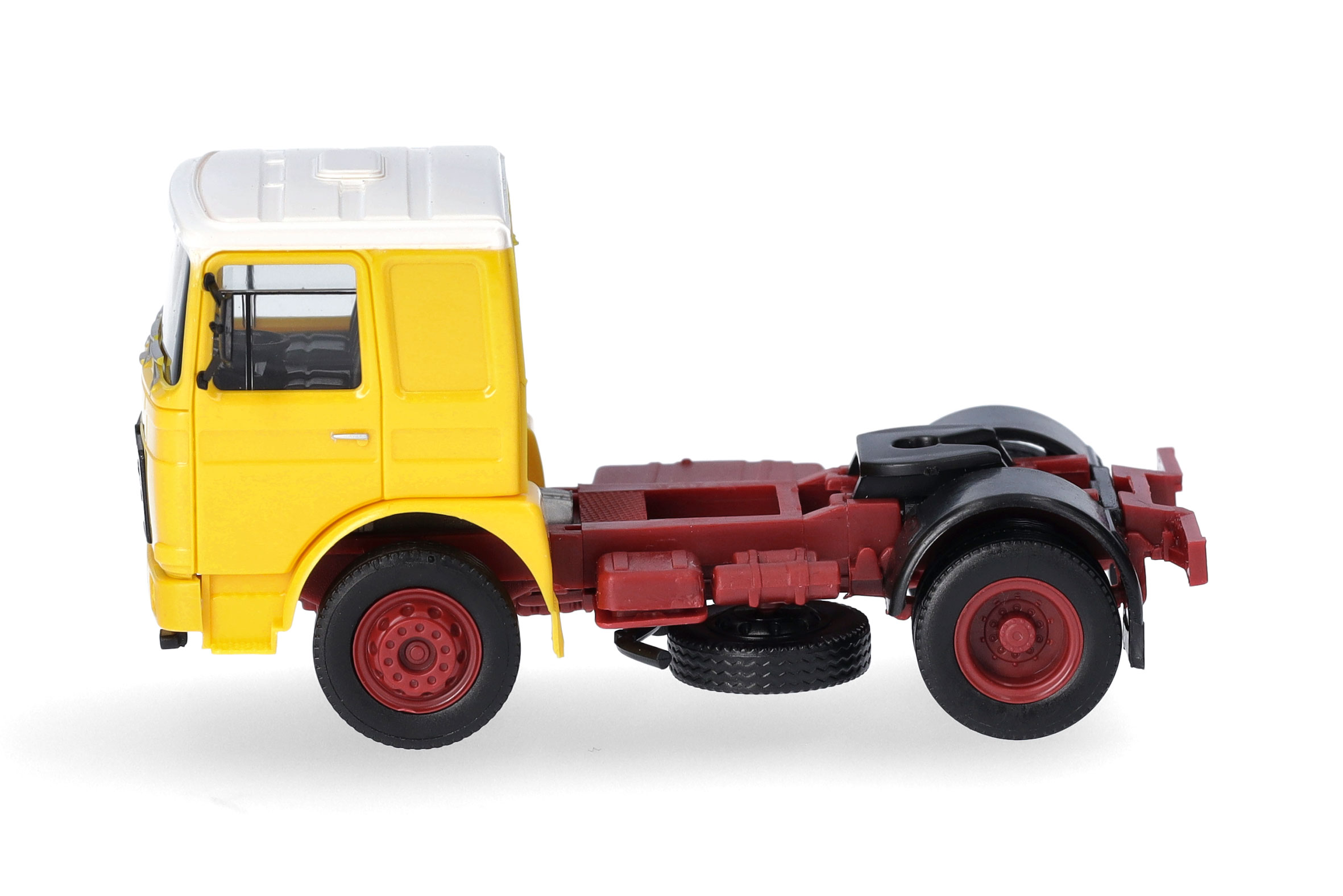 Herpa 310550-003 | Roman Diesel Solozugmaschine 2achs, gelb | 1:87