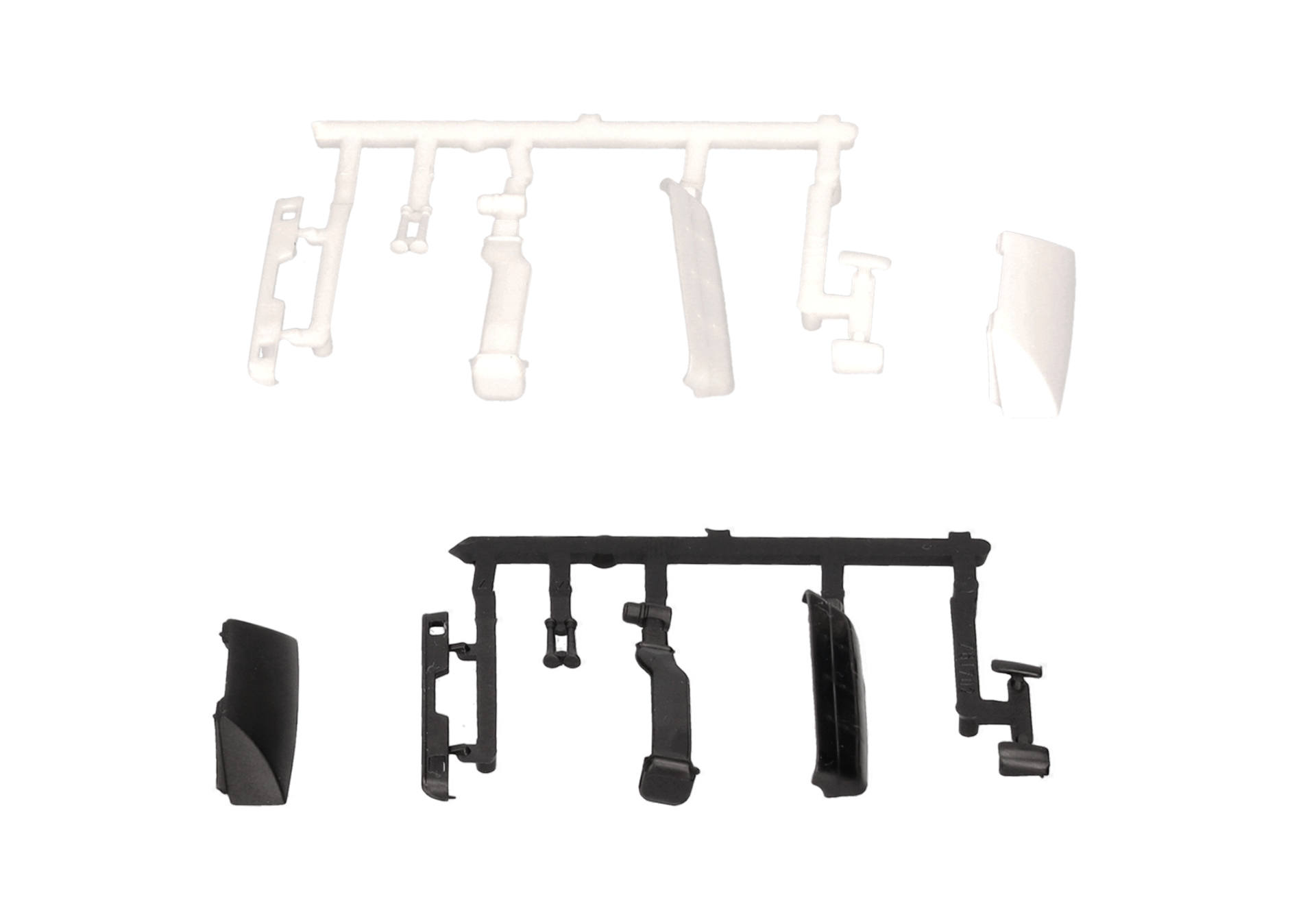 Herpa Zubehör 054980 | MB NG | Dachspoiler | Zusatzstoßstange | Windleitecken | Luftansauger  | 1:87