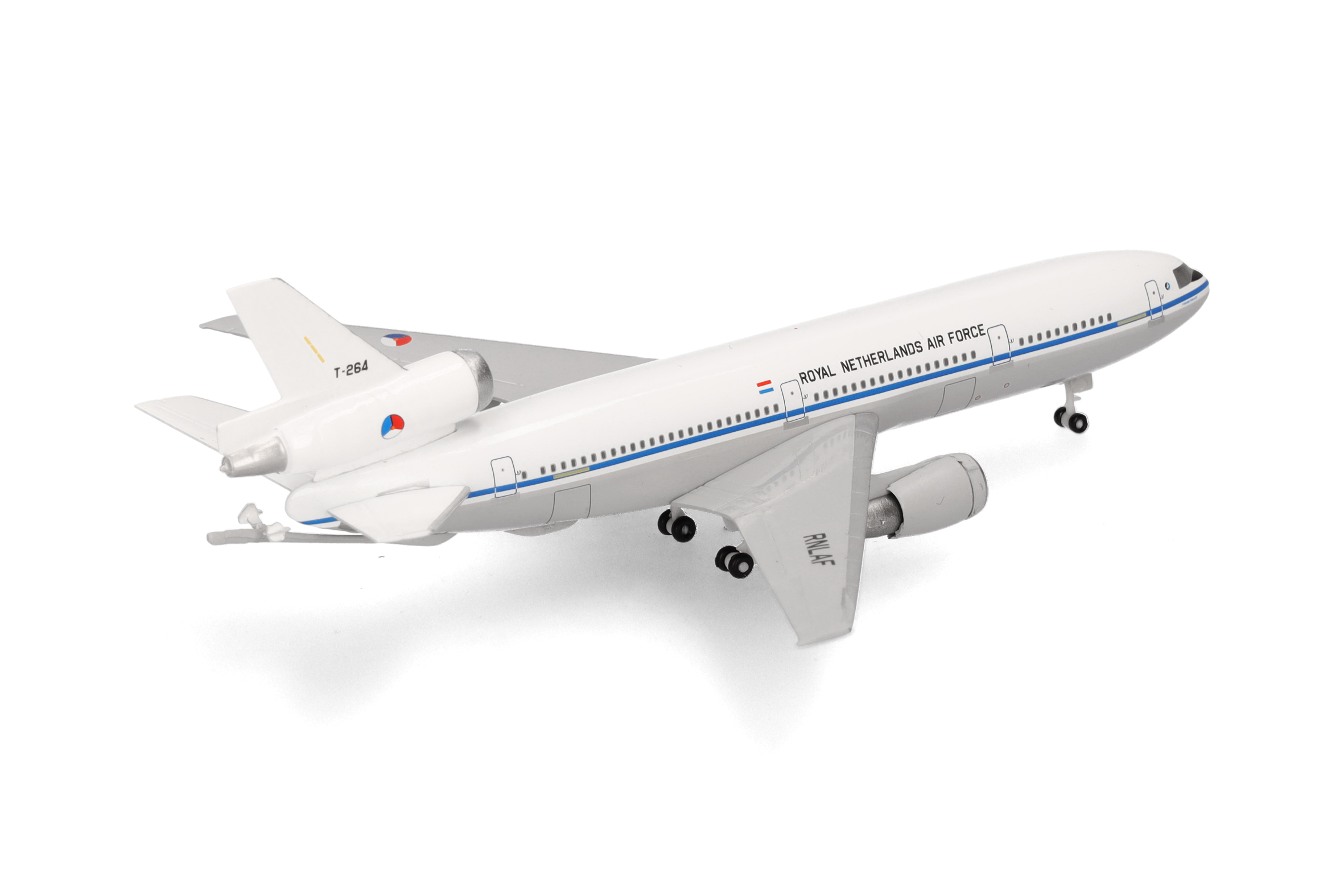 Herpa Wings 538374 | Royal Netherlands AF | Douglas KDC-10 Extender | 334 Sqn, Eindhoven AB - T-264 | Prins Bernhard | 1:500