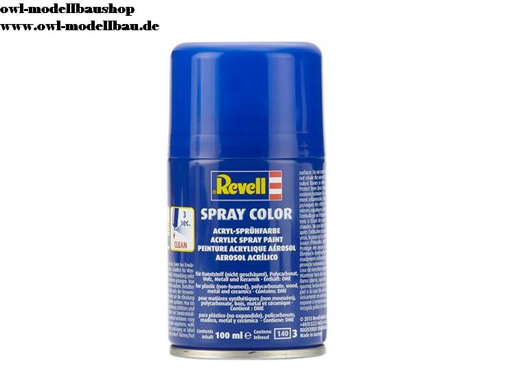 Revell Spray Color, 100 ml - 32 verschiedene Sprayfarben-34104, glänzend, weiß