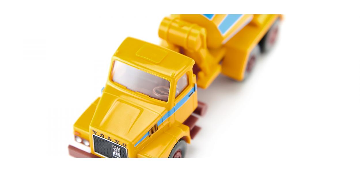 Wiking 068207 | Volvo N10 | Betonmischer | maisgelb/hellblau | 1:87