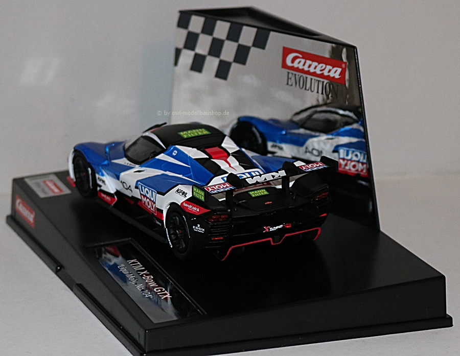Carrera Evolution 27745 | KTM X-BOW GTX | Liqui Moly | No.104 | 1:32