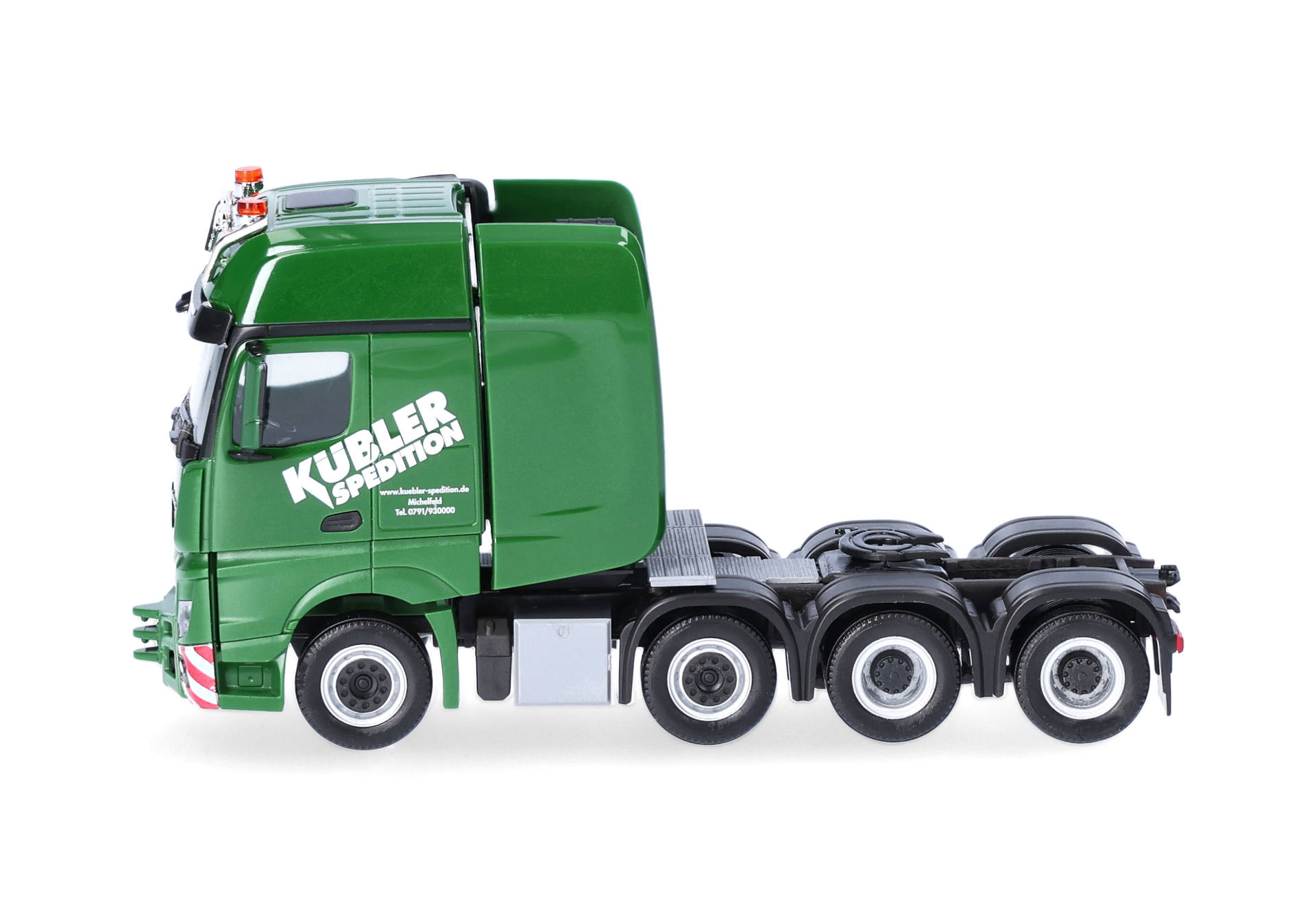 Herpa 321327 | MB Actros L Gigaspace | Schwerlastzugmaschine | 4achs | Kübler | 1:87