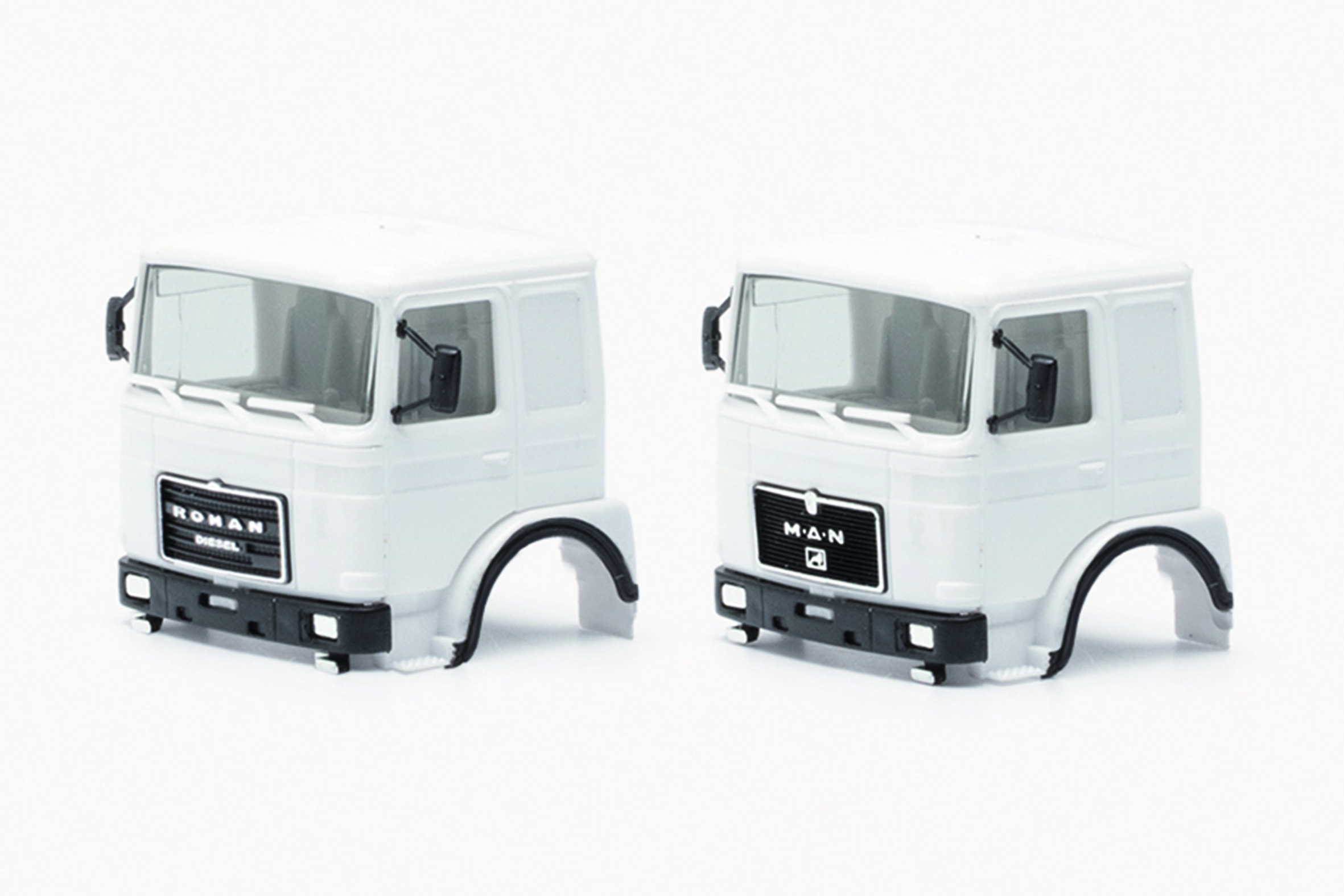 Herpa Teileservice 085786 | Fahrerhaus MAN/Roman Diesel | 2 Stück | 1:87