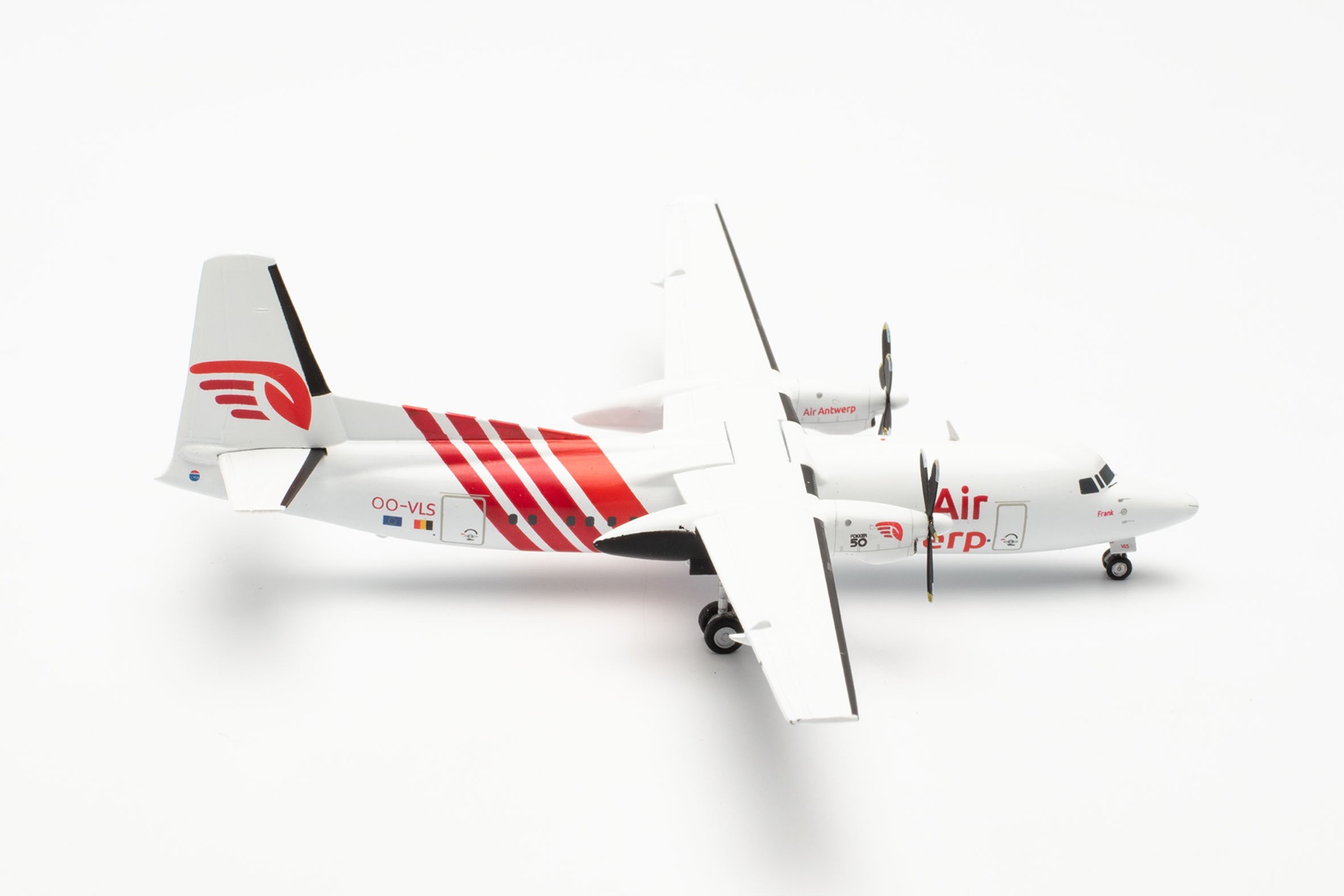 Herpa Wings 571920 | Air Antwerp Fokker 50 | OO-VLS | 1:200