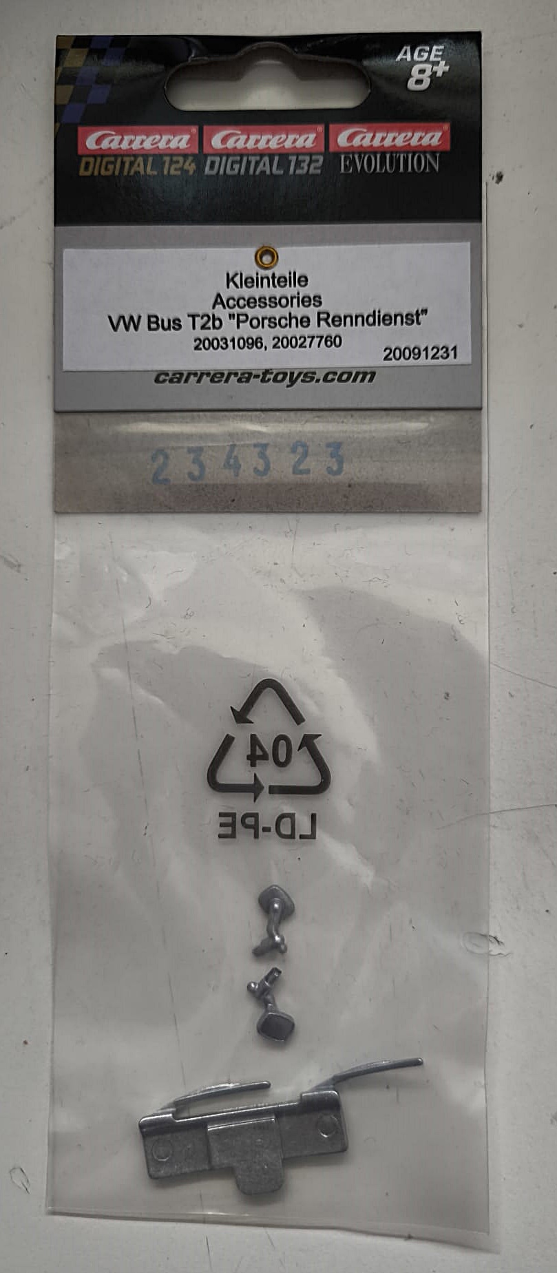 20091230 / 20091231  Carrera 132 | Kleinteile | VW Bus T2b