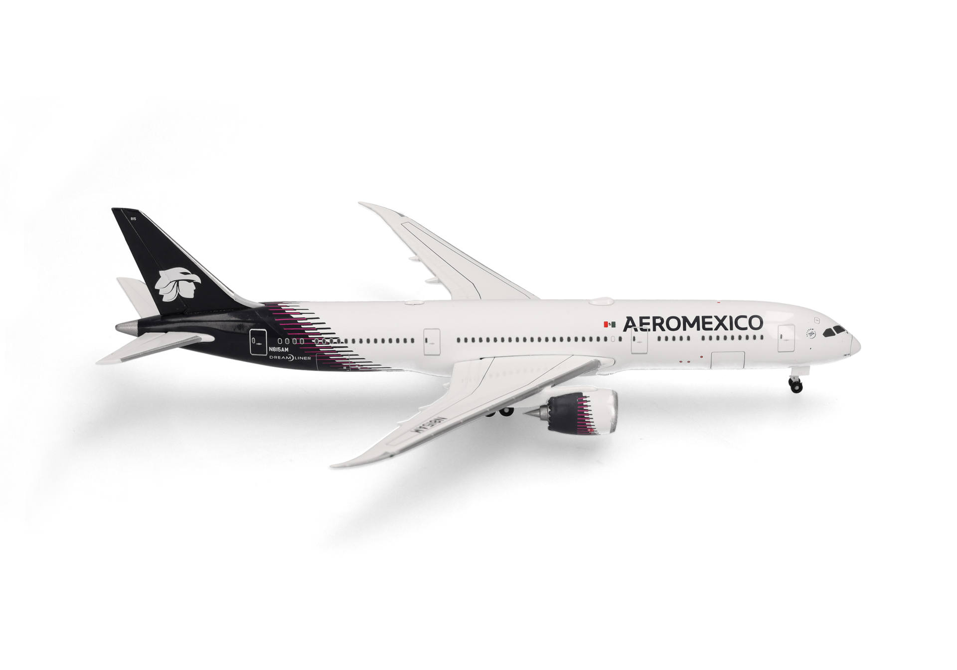 Herpa Wings 539425 | Aeroméxico | Boeing 787-9 Dreamliner - new livery | N815AM | 1:500