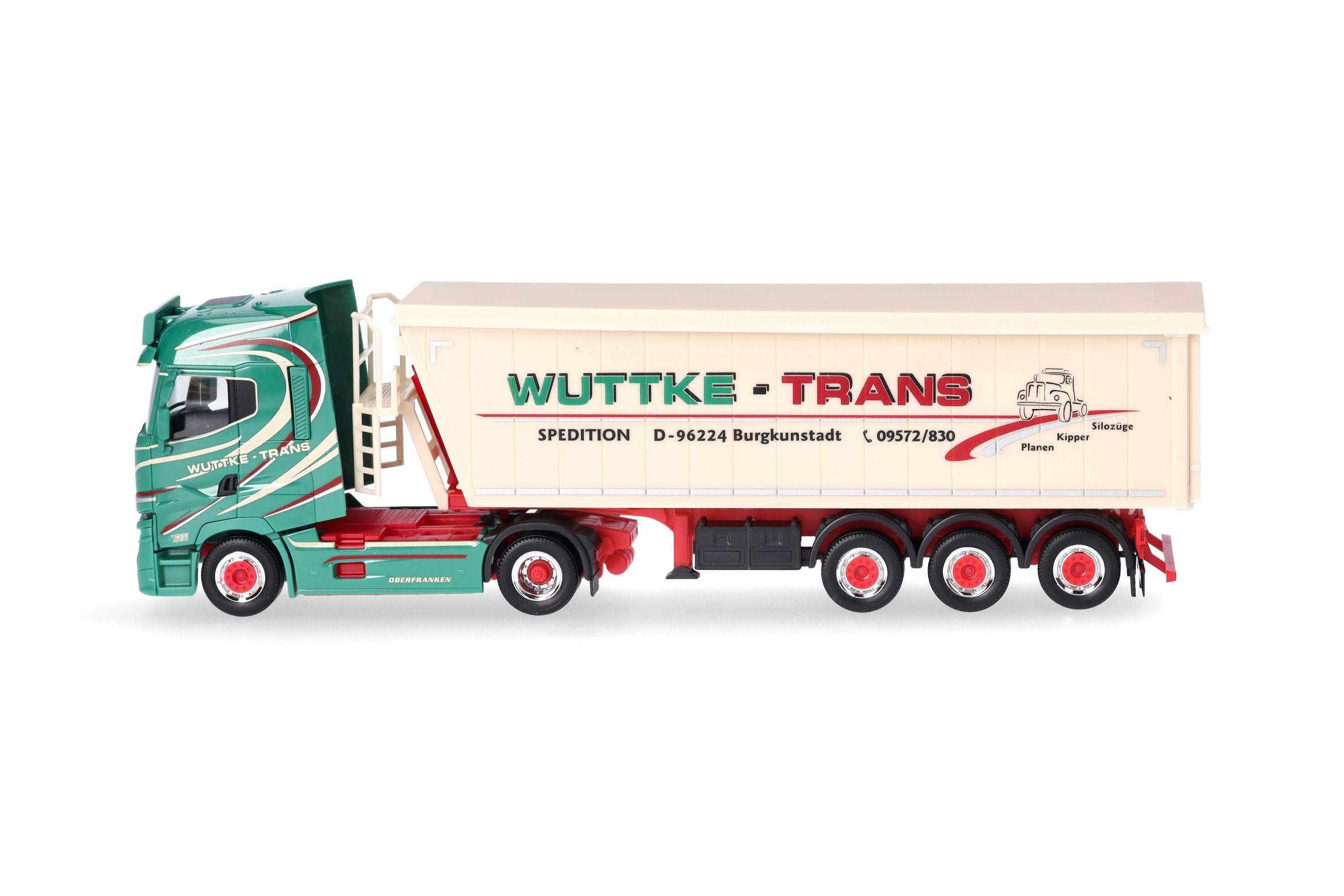 Herpa 317610 | Renault T facelift | Stöffelliner-Sattelzug | Wuttke-Trans | 1:87