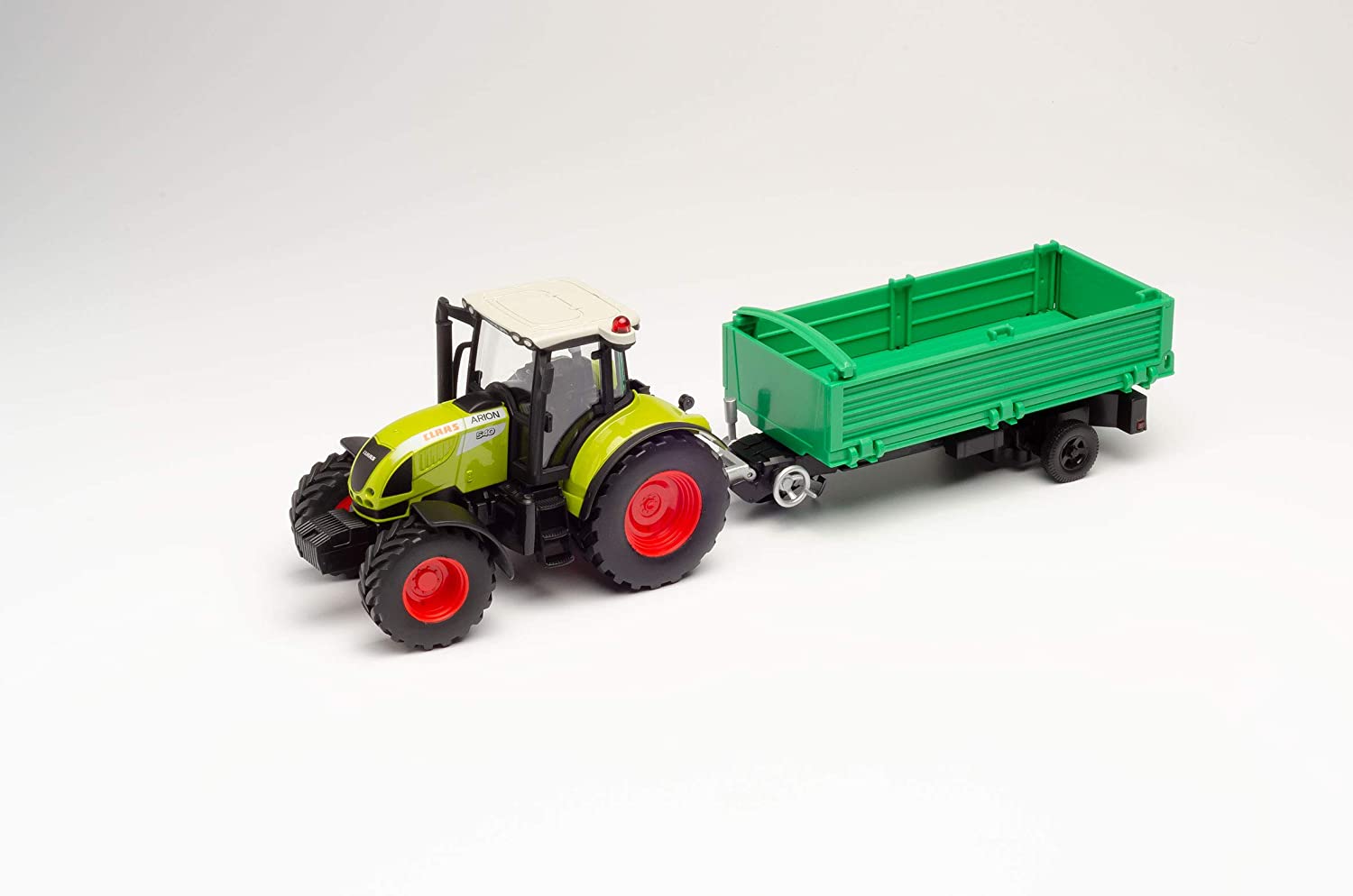 84184018 Herpa - CLAAS ARION 540 Traktor mit Hänger 