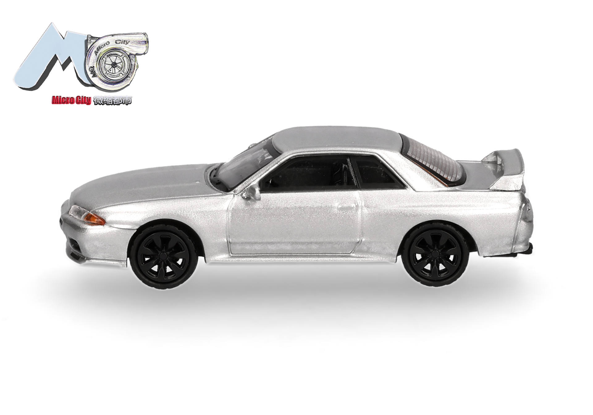 Herpa MicroCity 87MC000092 | Nissan Skyline GTR32 | silber | 1:87