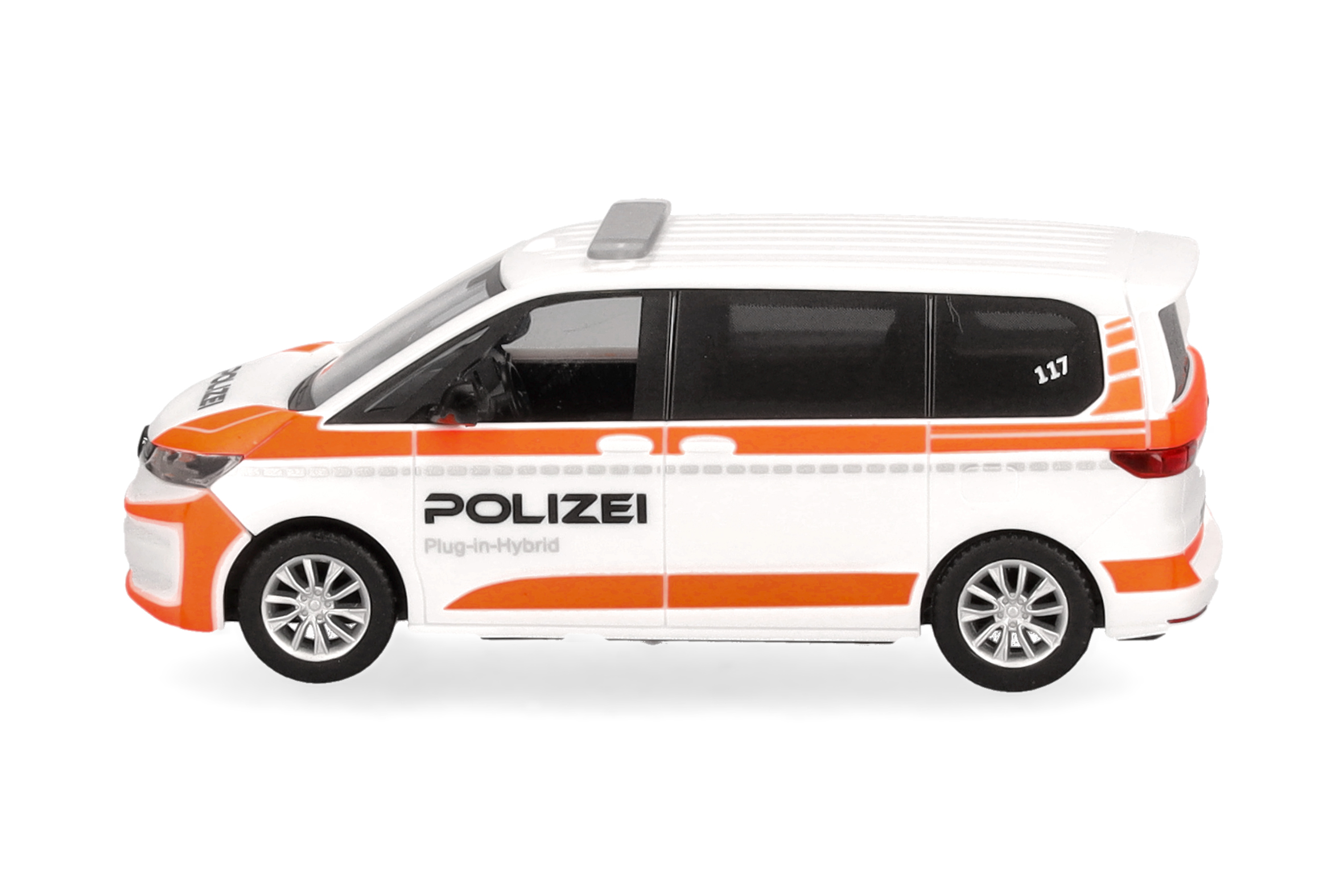 Herpa 098496 | Volkswagen (VW) Multivan | Polizei Schweiz | 1:87