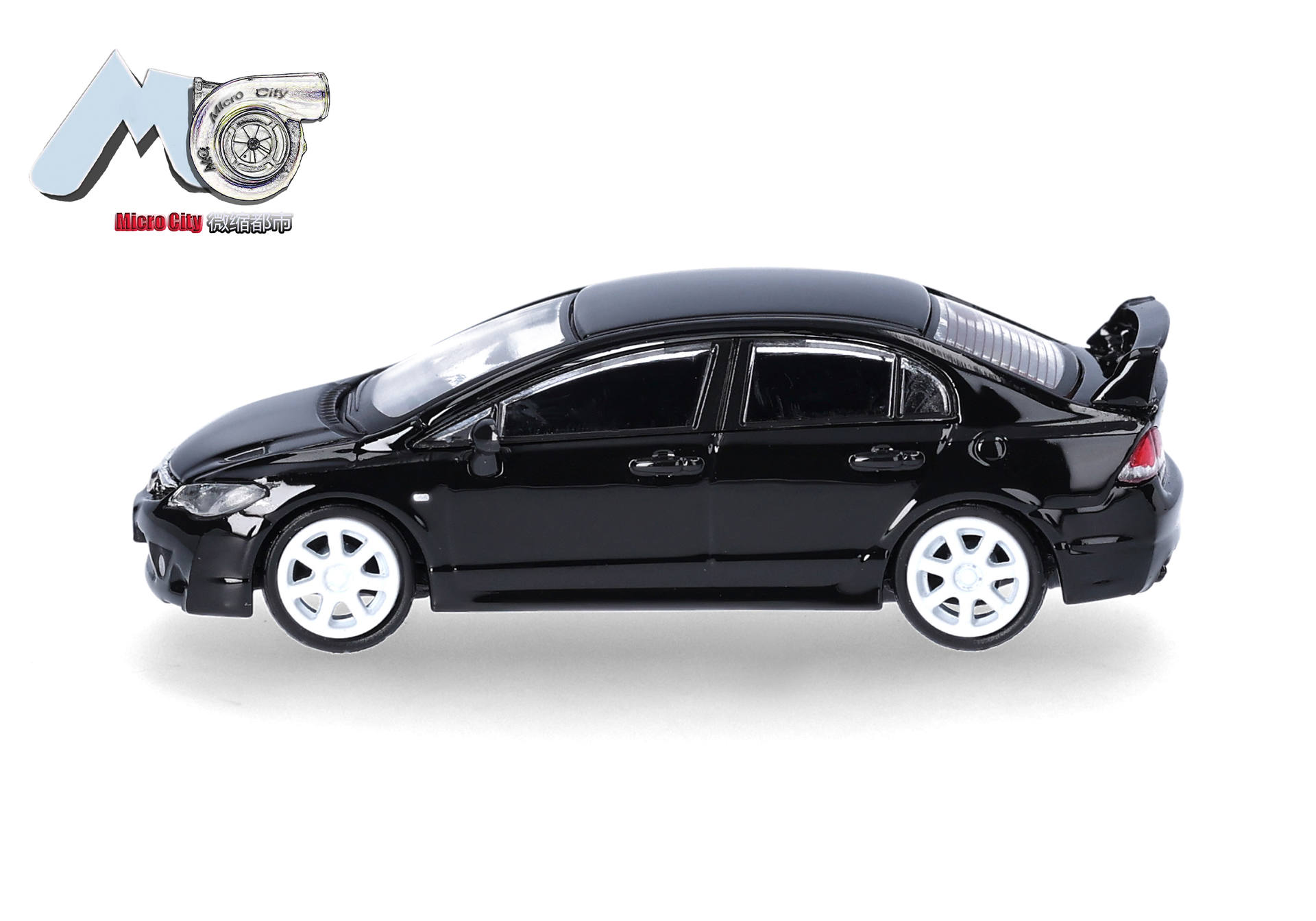 Herpa MicroCity 87MC000100 | Honda Civic FD2 | schwarz | 1:87