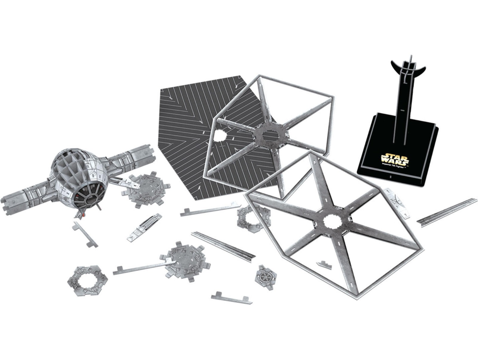 Revell 4D Puzzle 00317 | Star Wars Imperial TIE Fighter | 1:41