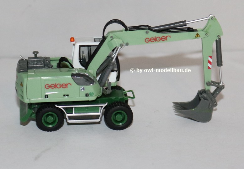 Herpa 949477 |Liebherr Mobilbagger 920 Litronic | Geiger | 1:87