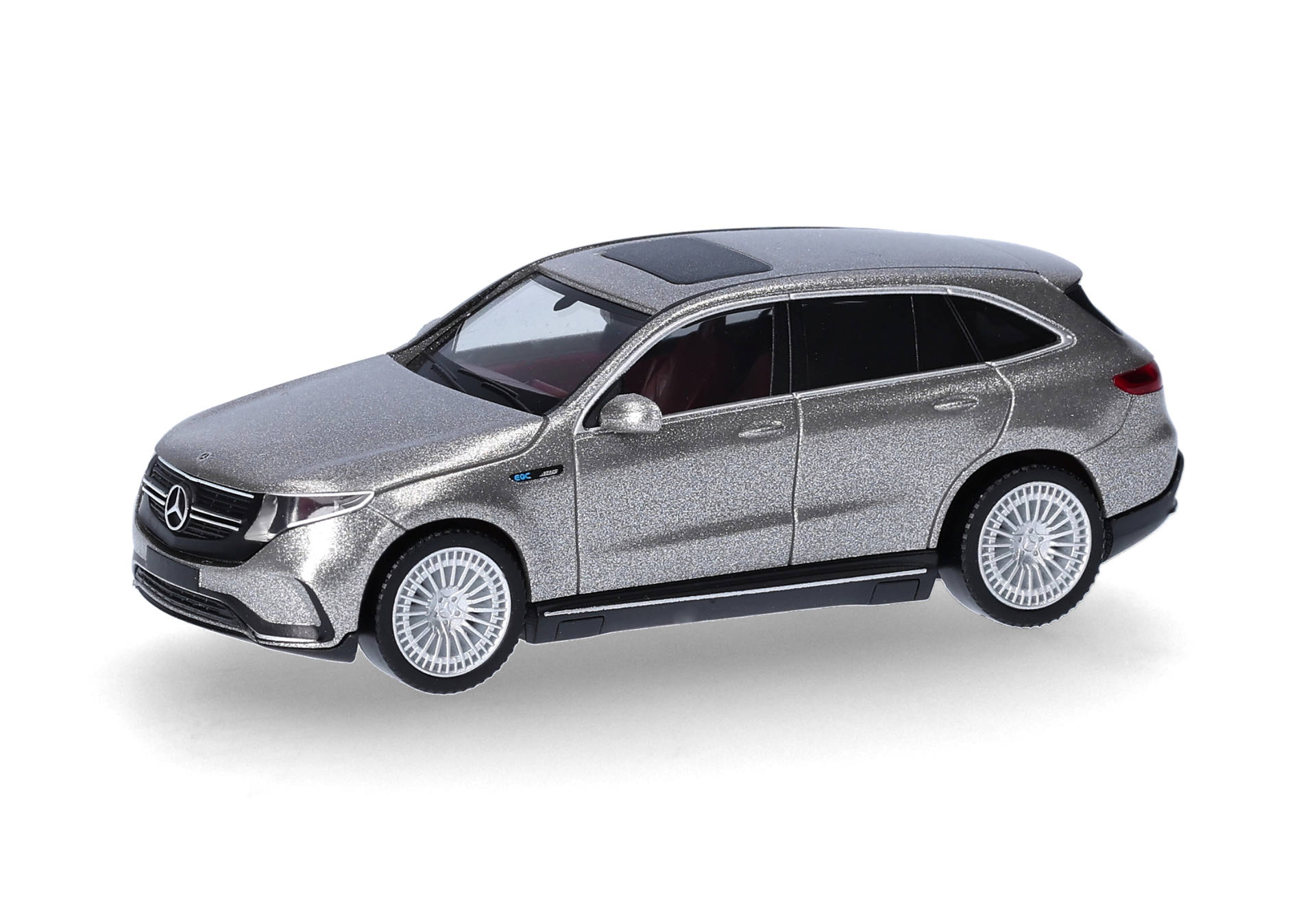 Herpa 430715-005 | Mercedes-Benz EQC AMG | mojavesilber |  1:87