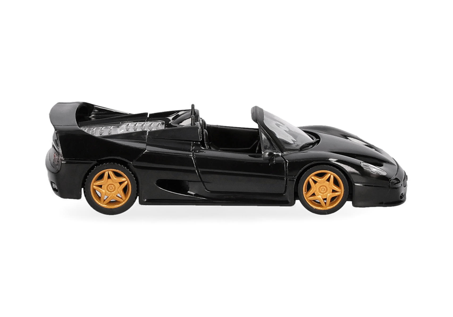 Herpa 025492-003 | Ferrari F50 Spider (Motorabdeckung zum Öffnen) | schwarz |  1:87