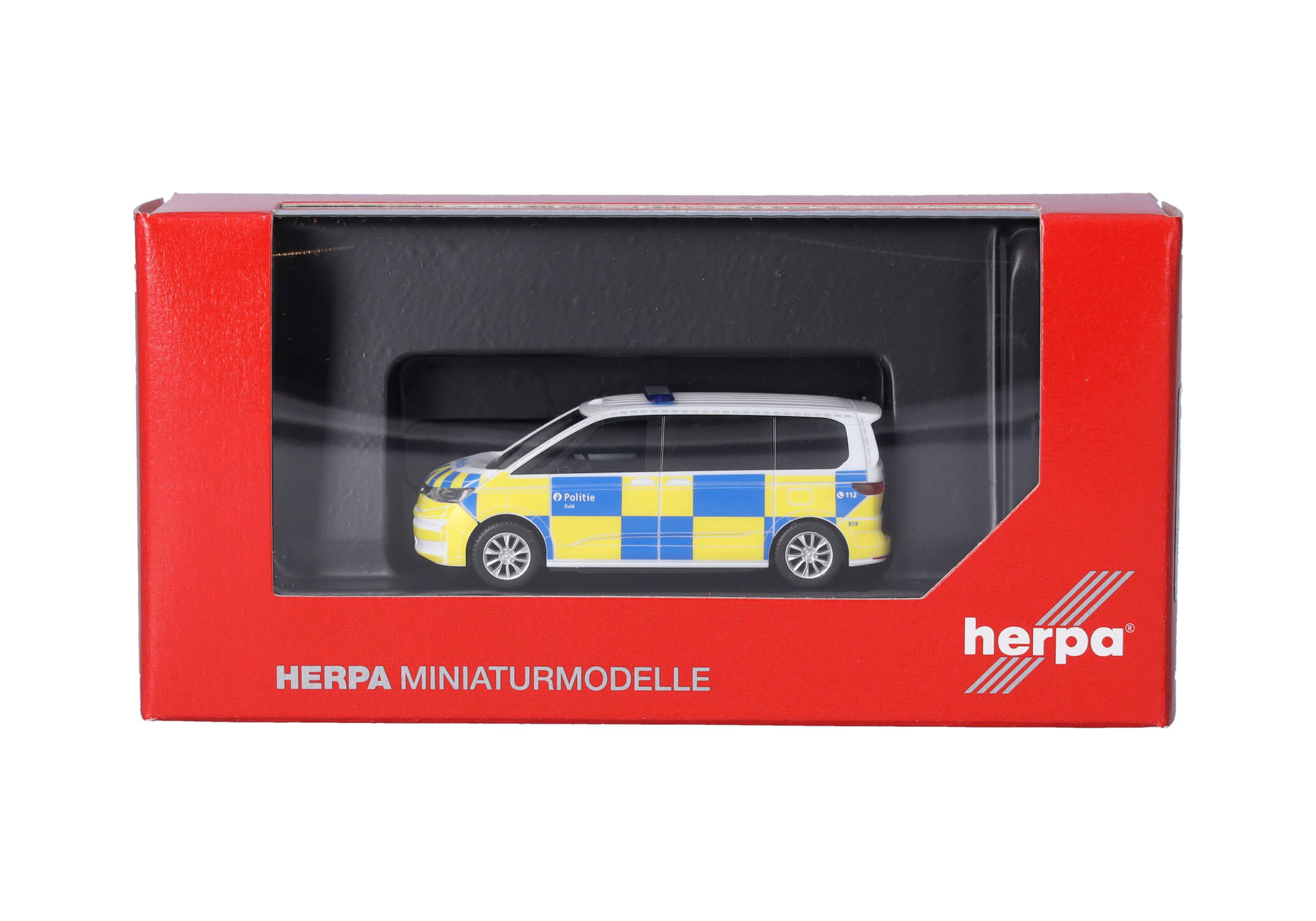 Herpa 098670 | Volkswagen (VW) Multivan "Politie/Police" | 1:87