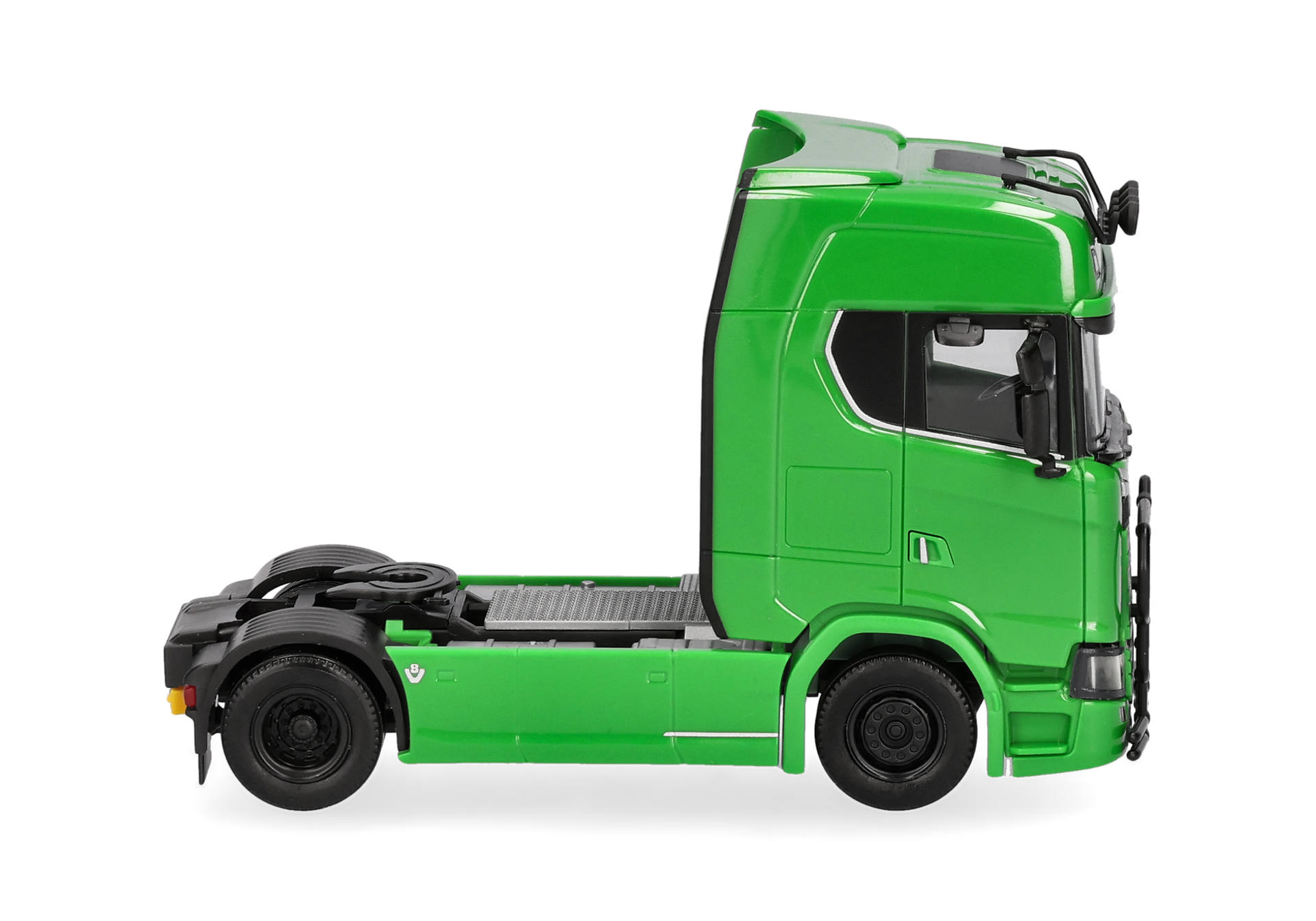 Herpa 310116-006 | Scania CS 20 Hochdach | mit Lampenbügel u. Rammschutz | 2achs | grün | 1:87