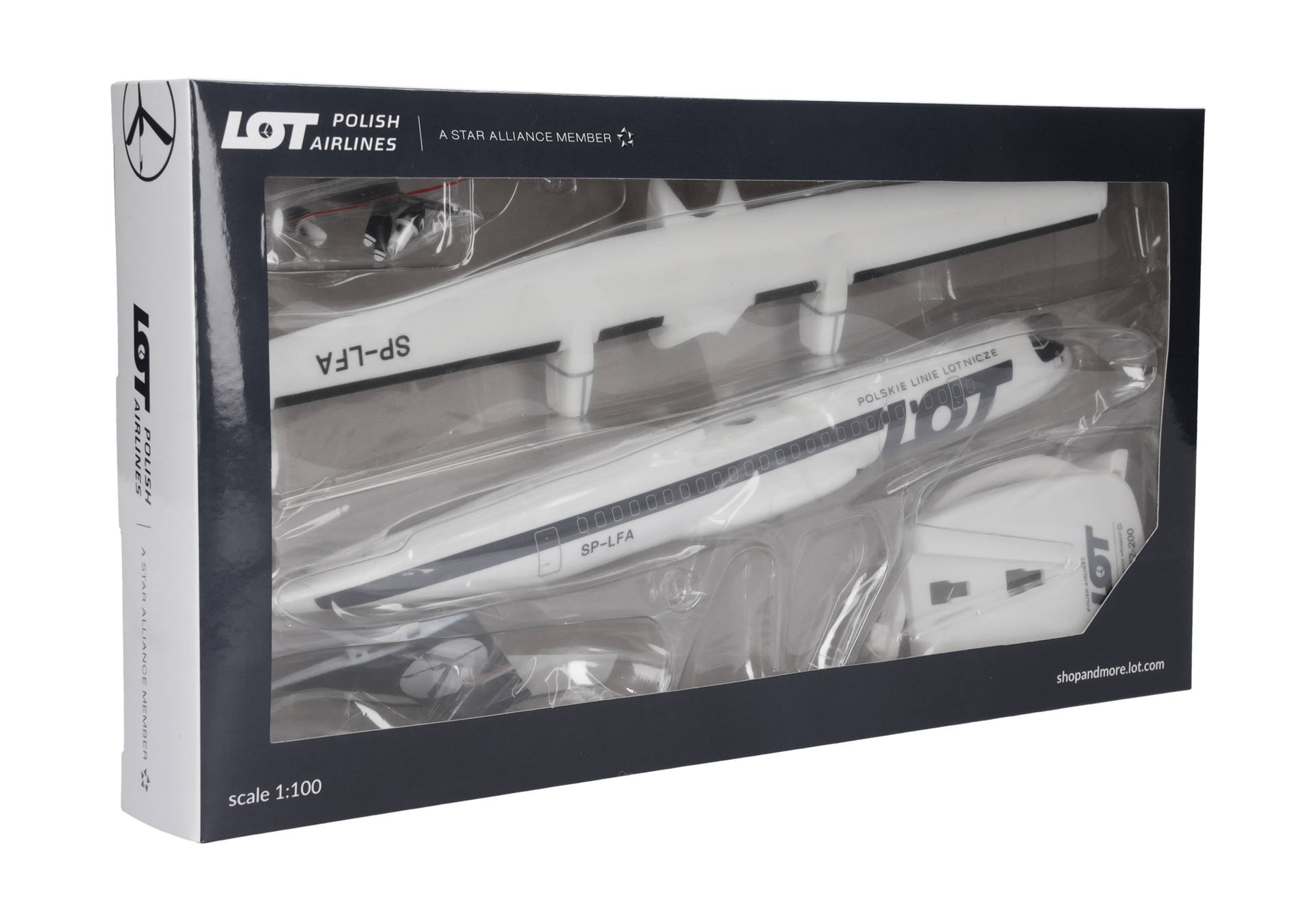 Herpa Wings SF 614795 | LOT Polish Airlines | ATR-72-200 | SP-LFA | 1:100