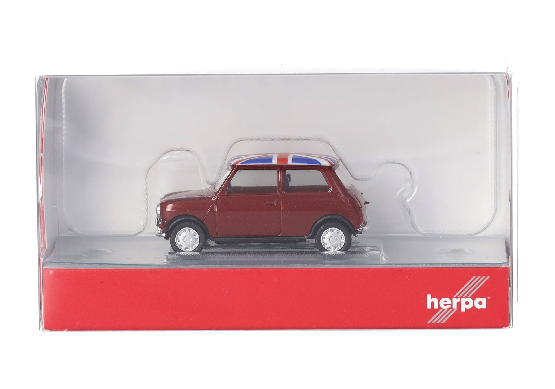 Herpa 431149 | Mini Mayfair Rechtslenker | nightfire red metallic | 1:87