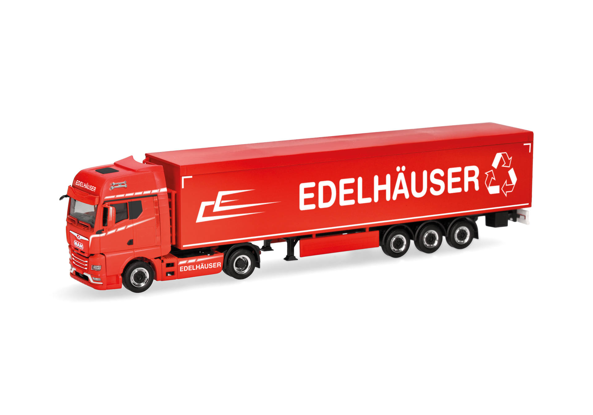 Herpa 319799 | MAN TGX GX | Schubboden-Sattelzug | Edelhäuser | 1:87