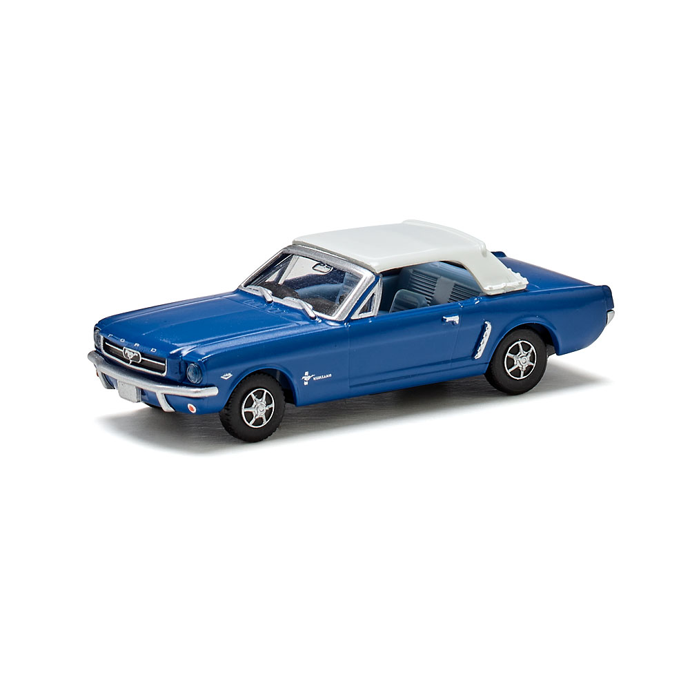 Wiking 020546 | Ford Mustang Cabrio | enzianblau | 1:87