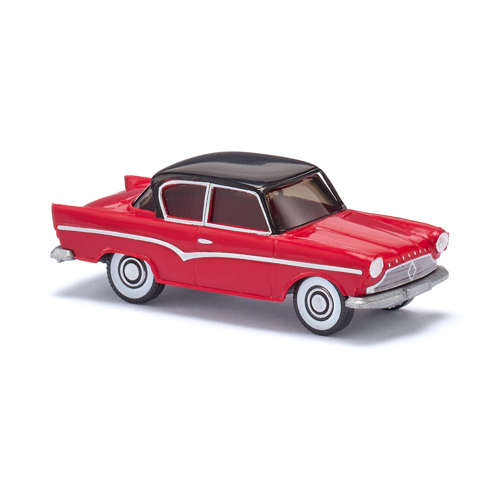 Wiking 018001 | Borgward Arabella | karminrot mit schwarzem Dach | 1:87