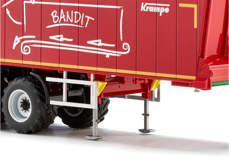 Wiking 077657 | Krampe Rollbandwagen SB II 30/1070 | rot |1:32