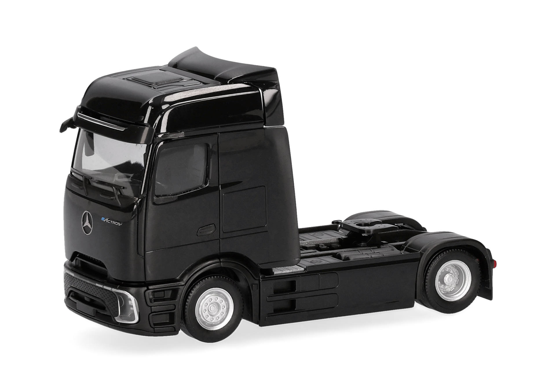 Herpa 320191-002 | Mercedes-Benz eActros 600 ProCabin Bigspace | 2achs | schwarz | 1:87