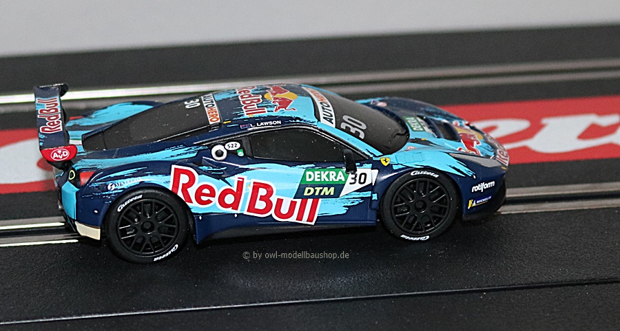 64197 Carrera GO!!! | Ferrari 488 GT3 | Red Bull AF Corse, No.30 | 1:43
