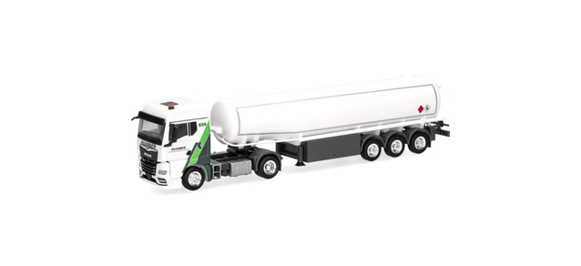 Herpa 952033 | MAN TGX GM | Benzintank-Sattelzug | Kloiber | 1:87