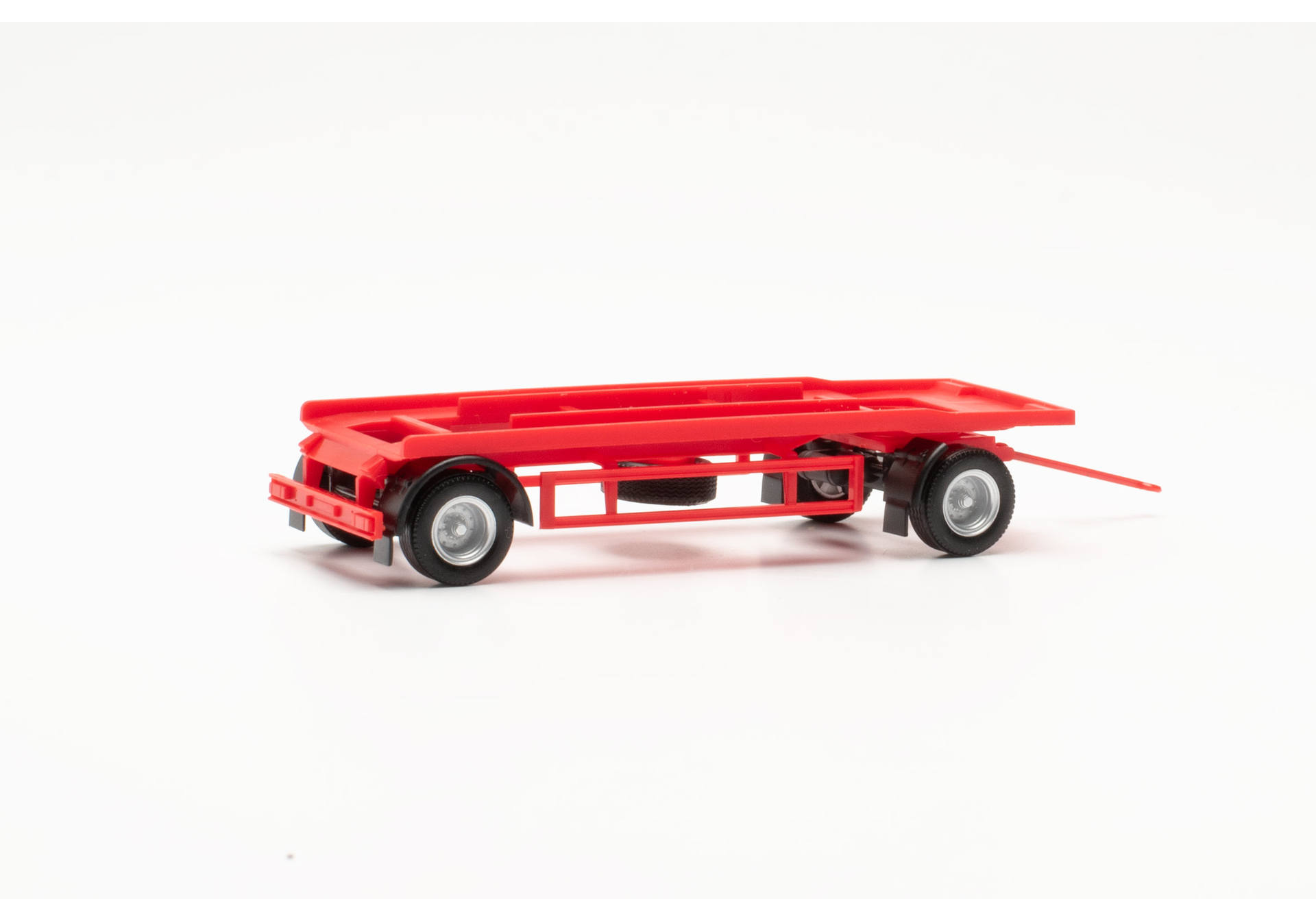 Herpa 076289-002 | Anhänger Abrollmulde rot, 2a | 1:87