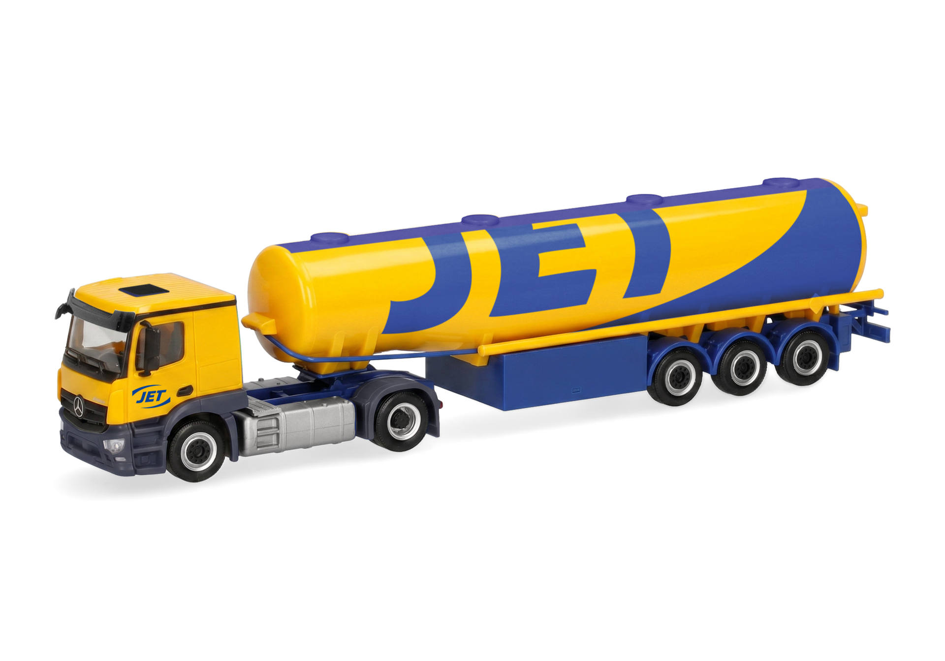 Herpa 321976 | Mercedes-Benz Classicspace | Benzintank-Sattelzug | Jet| 1:87