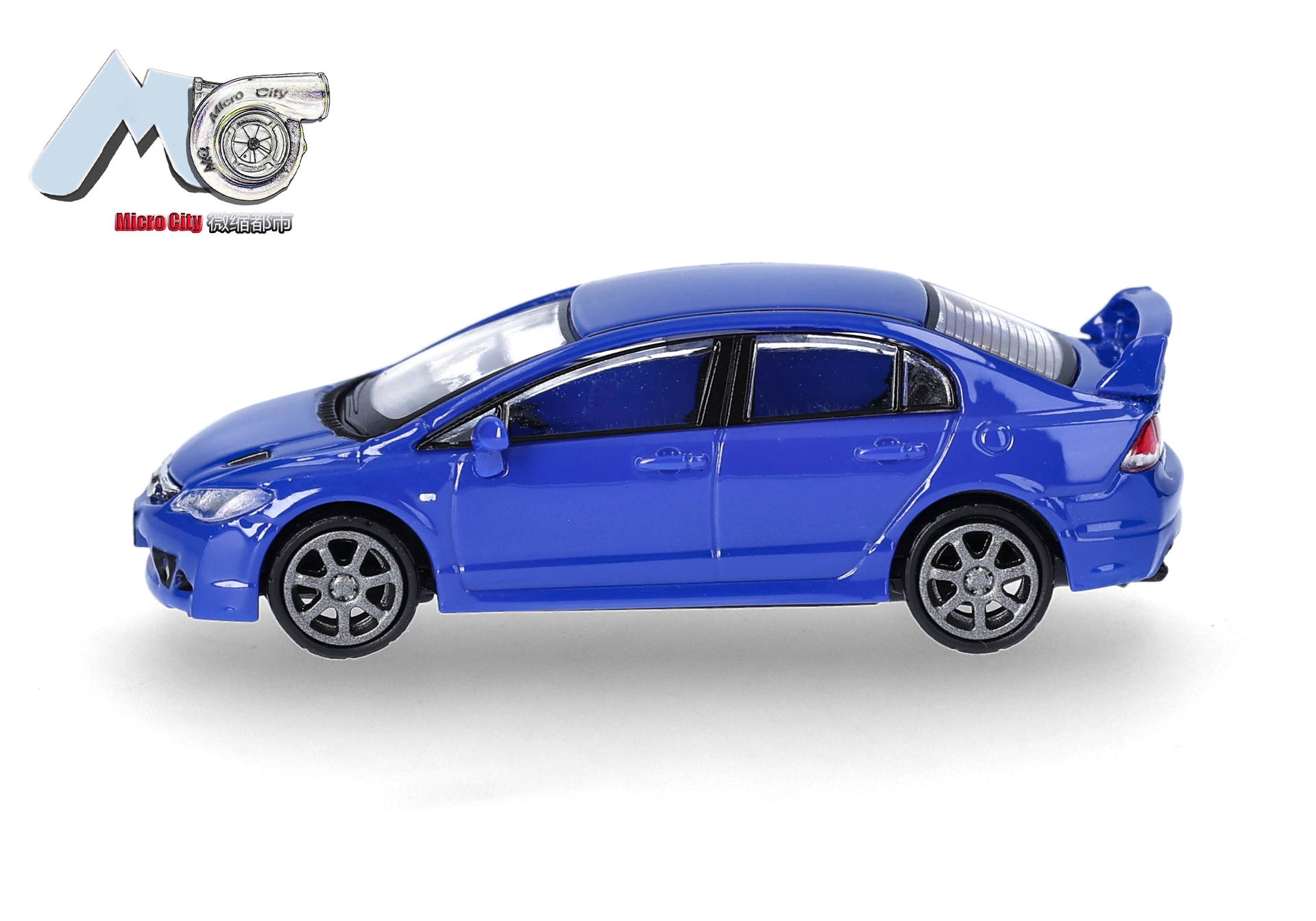 Herpa MicroCity 87MC000088 | Honda Civic FD2 | blau | 1:87