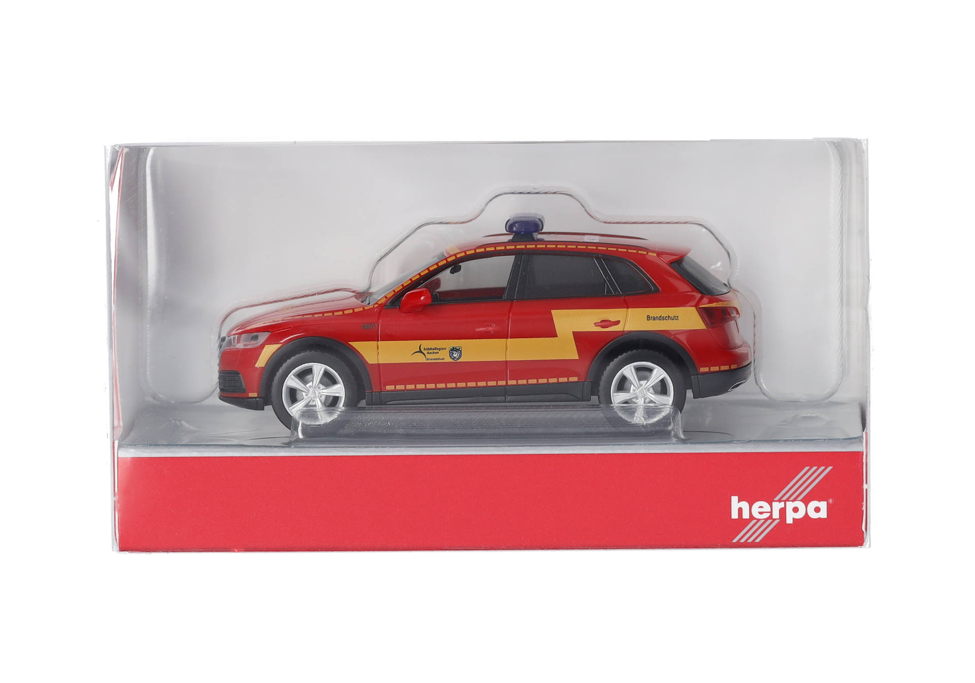 Herpa 098922 | Audi Q5 | Städteregion Aachen / Brandschutz | 1:87