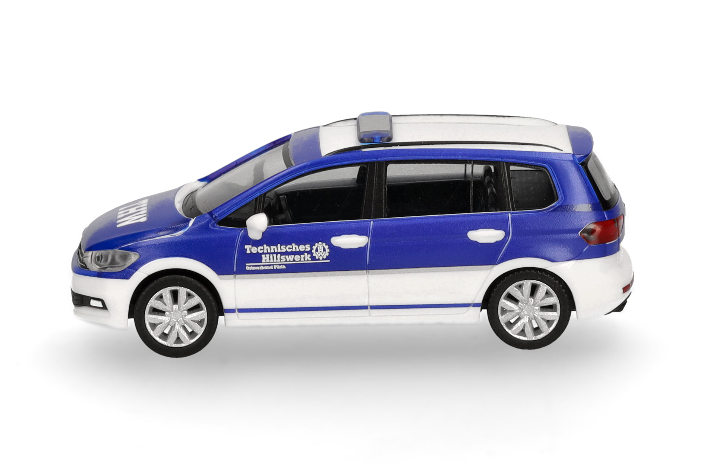Herpa 098373 | Volkswagen (VW) Touran | THW Fürth | 1:87