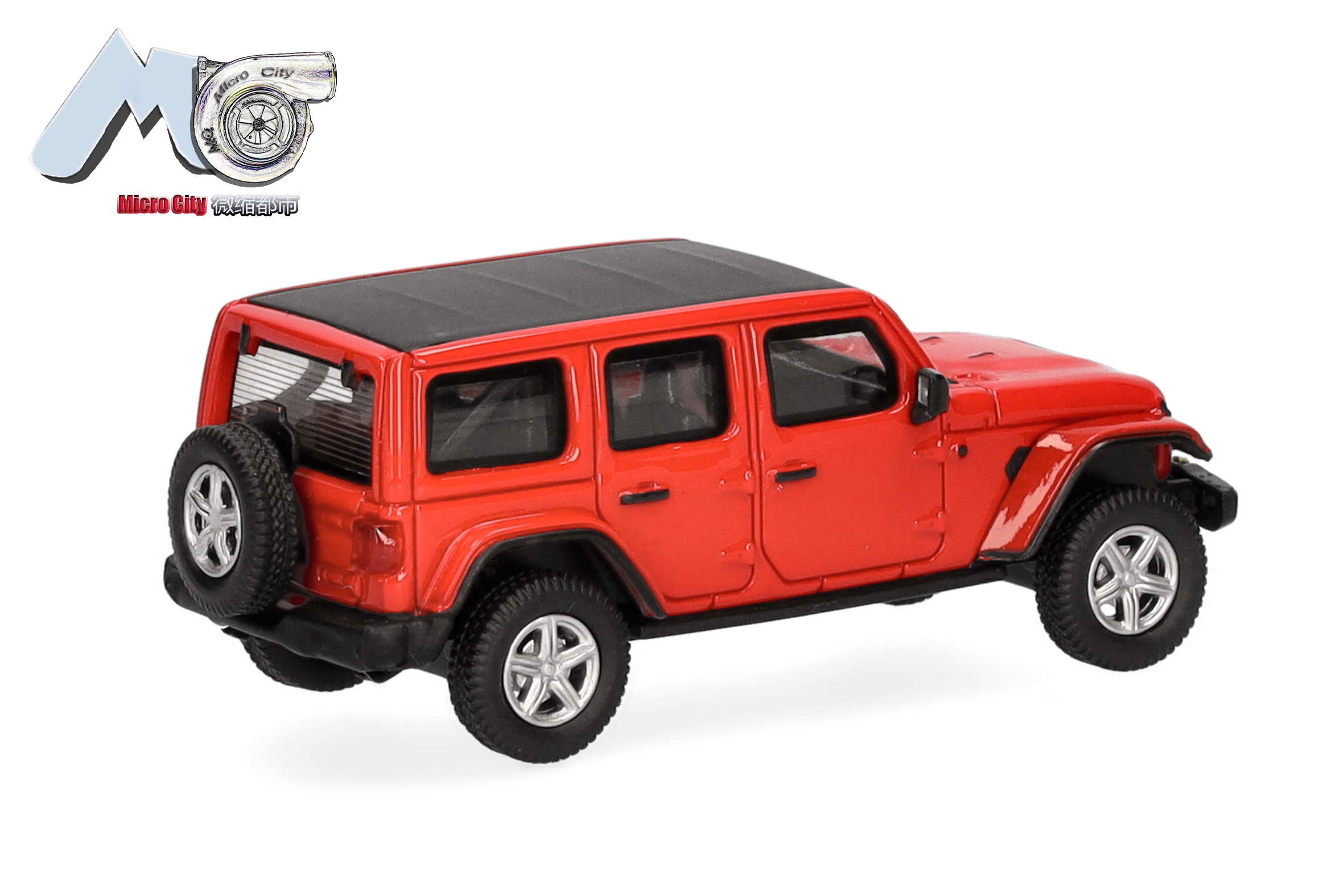 Herpa MicroCity 87MC000011 | Jeep Wrangler (ab 2017) | rot | 1:87