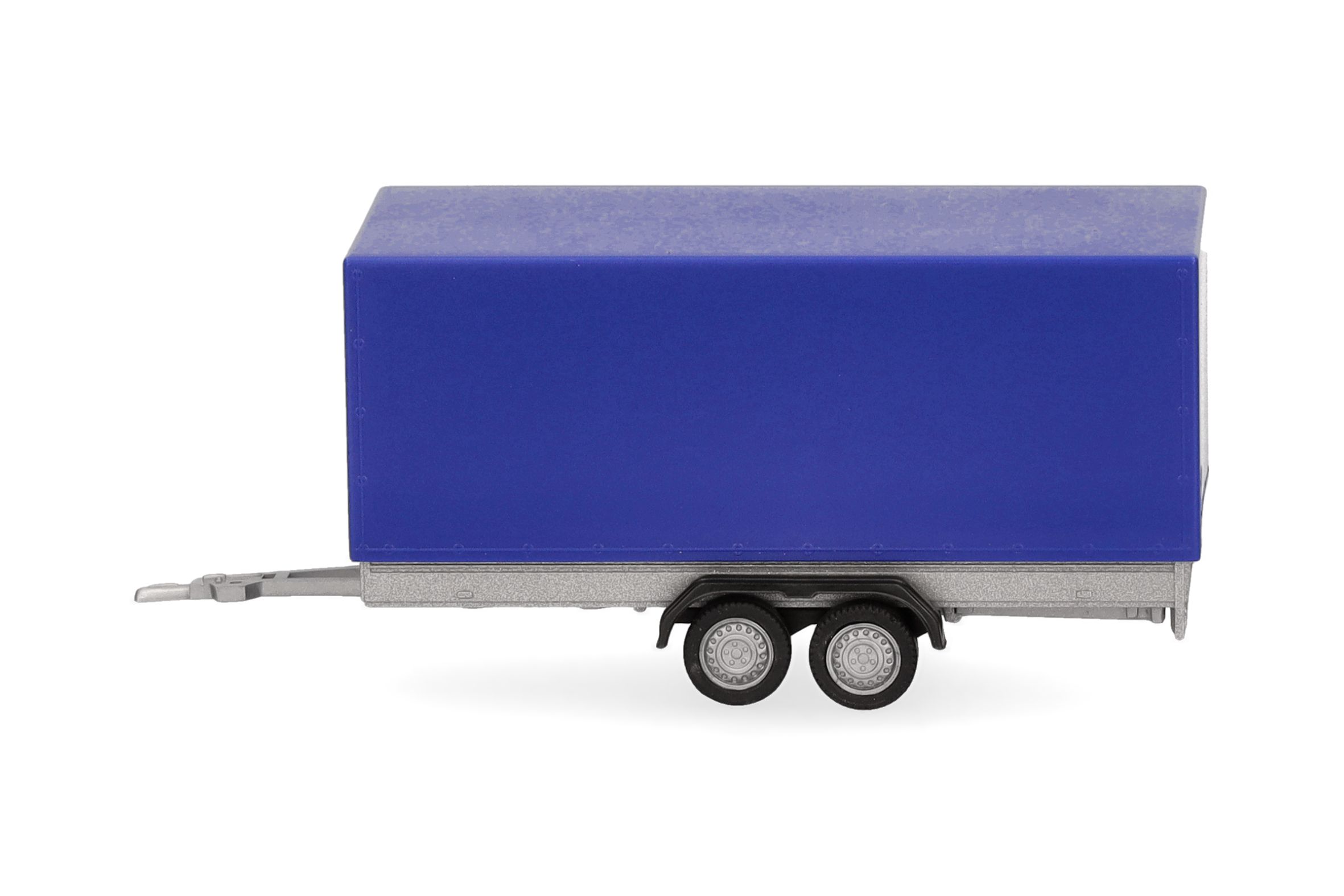 Herpa  052627-004 | PKW-Planenhänger 2-achs | ultramarinblau| 1:87