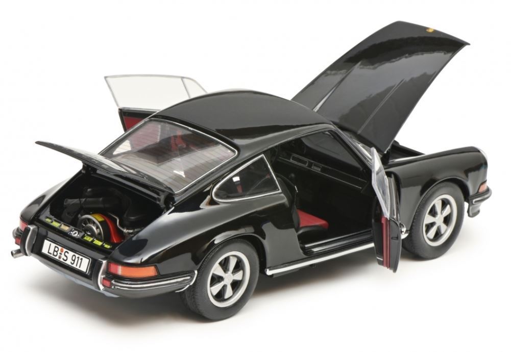 Schuco 450047200 | Porsche 911 S Coupé | schwarz | 1:18